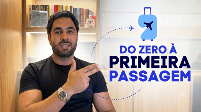 Augusto apresentando o curso Do Zero à Primeira Passagem