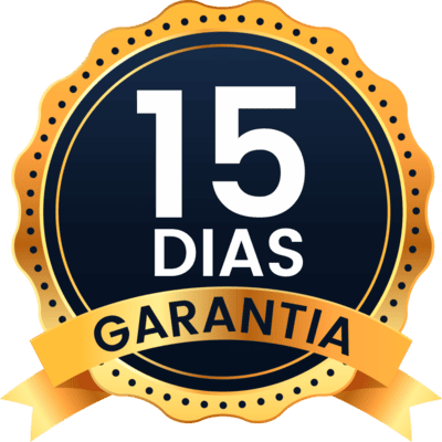 Selo de 15 dias de garantia incondicional